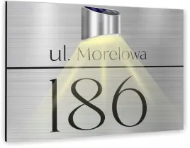 tabliczka-adresowa-dibond-srebrny-numer-posesji-40x30-lampka-led-solarna
