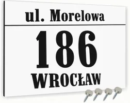 tabliczka-adresowa-nierdzewna-tablica-adres-domu-biala-20x15-rozne-wzory