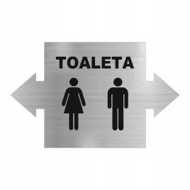 tabliczka-tablica-grawerowana-strzalka-nierdzewna-z-twoim-napisem-toaleta