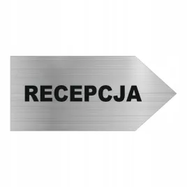 tabliczka-tablica-grawerowana-strzalka-nierdzewna-z-twoim-napisem-recepcja