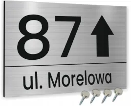 tabliczka-inox-aluminiowa-ze-strzalka-numer-domu