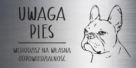 tabliczka-laminat-20x10-cm-uwaga-pies-buldog-francuski-z-grawerem