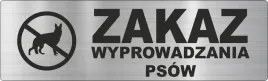 tabliczka-nierdzewna-zakaz-psow-piktogram-znak
