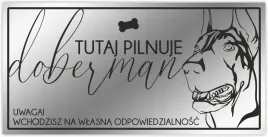 uwaga-zly-pies-tabliczka-nierdzewna-doberman