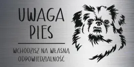 tabliczka-20x10-cm-uwaga-pies-pekinczyk-laminat-z-grawerem