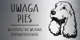tabliczka-20x10-cm-uwaga-pies-cocker-spaniel-laminat-z-grawerem