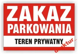 tablica-zakaz-parkowania-teren-prywatny-znak-uwaga