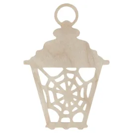 drewniana-zawieszka-dekor-lampion-z-pajeczyna-halloween-sklejka-decoupage