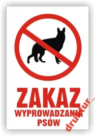 pcv-tablica-zakaz-wyprowadzania-psow-tabliczka-znak