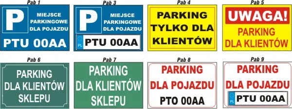 miejsce-parkingowe-tablica-parking-dla-numer-auta-stan-nowy-kod-producenta-tablica-informacyjna