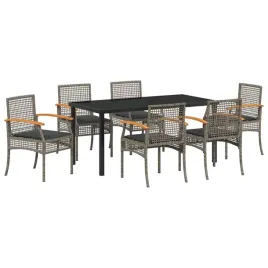 zestaw-do-jadalni-w-ogrodzie-7-pcs-szary-polirattan