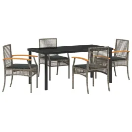 zestaw-do-jadalni-w-ogrodzie-5-pcs-szary-polirattan