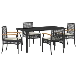 zestaw-do-jadalni-w-ogrodzie-5-pcs-czarny-polirattan