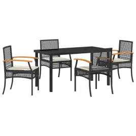 zestaw-do-jadalni-w-ogrodzie-5-pcs-czarny-polirattan