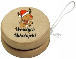 nadruk-uv-drewniane-jojo-prezent-na-mikolajki-swiateczne-wzory-twoj-tekst