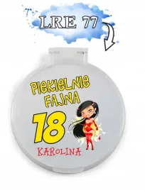 lusterko-podziekowanie-dla-gosci-prezent-18-urodziny-kolorowe-wzory