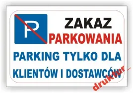 tablica-parking-tylko-dla-klientow-zakaz-parkowani