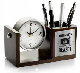 prezent-dla-informatyka-organizer-na-biurko-z-zegarem-przybornik