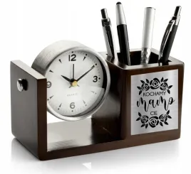 zegar-organizer-na-biurko-z-dedykacja-prezent-na-dzien-mamy