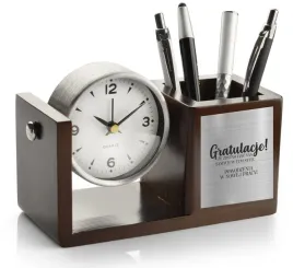 upominek-zegar-z-dedykacja-na-biurko-gratulacje-nowej-pracy