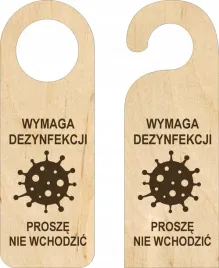 zawieszka-na-drzwi-hotelowa-wymaga-dezynfekcji-nie-wchodzic-drewno-grawer