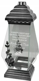 znicz-kapliczka-z-napisem-grawerem-dla-taty-mamy