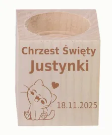 grawer-swiecznik-drewniany-podziekowania-na-chrzest-dziecka-imie-data