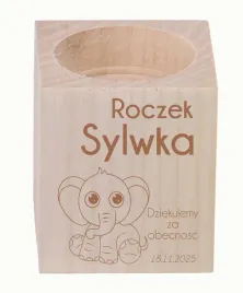 grawer-swiecznik-drewniany-podziekowania-na-roczek-dziecka-z-imieniem