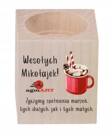 swiecznik-drewniany-nadruk-uv-logo-reklamowy-gadzet-mikolajkowy-prezent