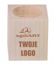 swiecznik-drewniany-grawer-twoje-logo-tekst-personalizacja-reklamowy-gadzet