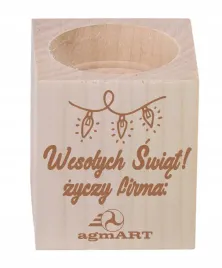 swiecznik-drewniany-grawer-logo-napis-prezent-na-swieta-boze-nadrdzenie