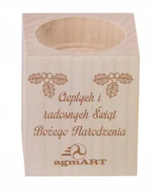 swiecznik-drewniany-grawer-twoje-logo-napis-prezent-swieta-boze-narodzenie