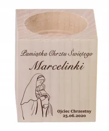 swiecznik-drewniany-z-grawerem-pamiatka-chrztu-swietego-imie