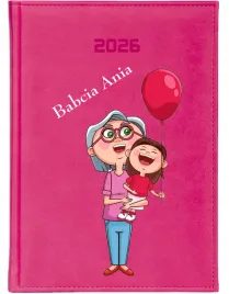 maly-kalendarz-a6-2026-tygodnniowy-nadruk-uv-dla-babci-prezent-twoj-tekst