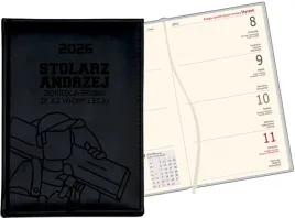 kalendarz-a6-2026-ksiazkowy-tygodniowy-grawer-prezent-dla-stolarza