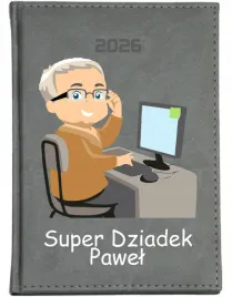 kalendarz-a6-2026-tygodnniowy-planer-nadruk-prezent-super-dziadek-imie