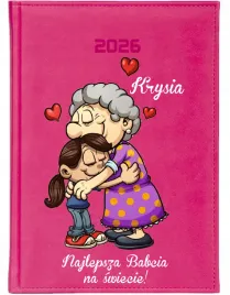 kalendarz-a6-2026-tygodnniowy-ksiazkowy-nadruk-najlepsza-babcia-imie