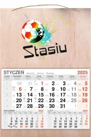 kalendarz-2025-jednodzielny-drewniany-prezent-nadruk-pilka-nozna-twoj-napis