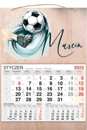 kalendarz-2025-jednodzielny-drewniany-prezent-z-imieniem-nadruk-pilka-nozna