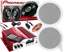 glosniki-sufitowe-pioneer-amplituner-bluetooth