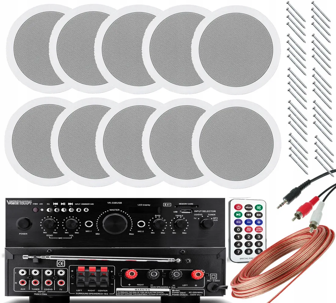 10-glosnikow-sufitowych-amplituner-bluetooth-usb