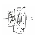 uchwyt-tv-scienny-23-42-lcd-30kg-cabletech-stan-nowy