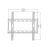uchwyt-tv-scienny-led-26-55-40kg-cabletech-stan-nowy
