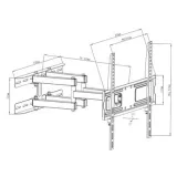 uchwyt-tv-26-55-cali-35kg-cabletech-stan-nowy