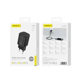 foneng-ladowarka-sieciowa-eu69-pd-20w-1xusb-c-czarny