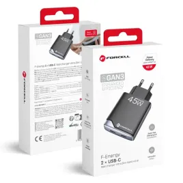 ladowarka-sieciowa-do-telefonu-forcell-f-energy-ultra-slim-gan-iii-2-x-usb