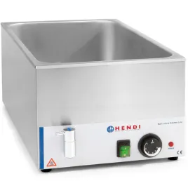 bemar-nastawny-elektryczny-wodny-do-gn1-1-150mm-z-kranikiem-hendi-238912