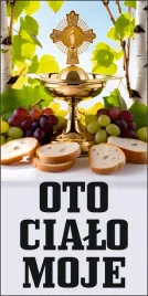 baner-religijny-120x60-cm-dekoracja-boze-cialo-oto-cialo-moje