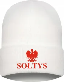 czapka-zimowa-biala-gruba-haftowana-twoj-napis-tekst-dla-soltysa-prezent