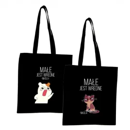 eko-torba-z-imieniem-napis-male-jest-wredne